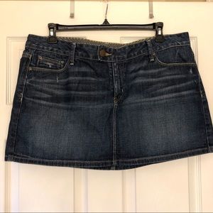 NWOT Gap Denim Mini Skirt